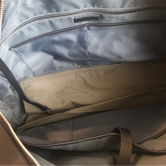 Away Bags Away Limited Edition Everywhere Bag In Black Blue Leather